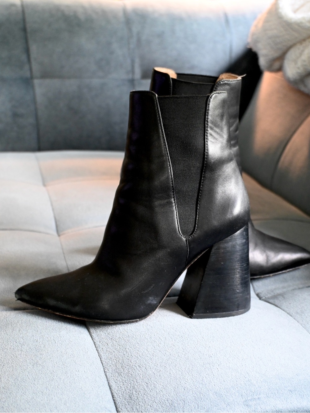 Joie Unique Block Heel Chelsea Boots